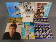 A small quantity of vinyl LP's including Beatles R