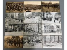 A collection of twelve 1916 Irish rebellion postca