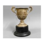 A 1924 Dublin silver tennis trophy by West & Son,