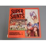 A Super Saints BBC 1976 FA Cup Final LP depicting