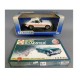 A boxed Universal Hobbies 1960's police MG MGB GT