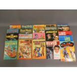 A collection of mostly TV related annuals includin