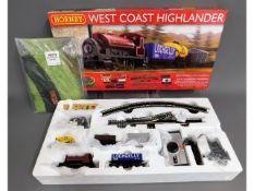 A Hornby West Coast Highlander 00 gauge model rail