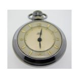 A Smiths Empire top wind gents pocket watch, case