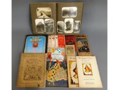 A quantity of books & vintage travel ephemera incl