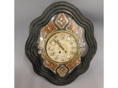 A large, 19thC. mother of pearl inlaid French wall