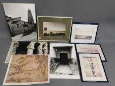 A selection of framed & mounted photographs, Japan
