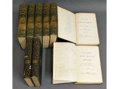 Book: Six vols of Morris's British Birds 1868 twin