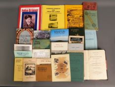 Book: A selection of books & ephemera relating to