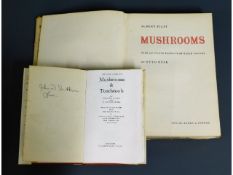 Book: 1967 Collins Guide to Mushrooms & Toadstools