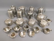 A quantity of Old Hall stainless steel wares