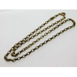 A 20in long 9ct gold necklace, 18.3g