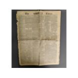 A February 20th 1898 Times newspaper a/f featuring