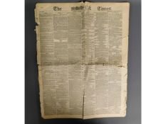 A February 20th 1898 Times newspaper a/f featuring
