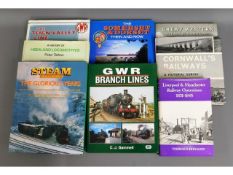 Book: A small selection of railway books including