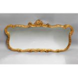 A decorative Atsonea gilded mirror. 35in wide x 20