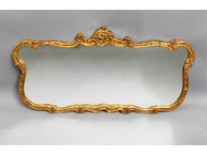 A decorative Atsonea gilded mirror. 35in wide x 20