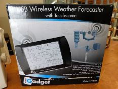 A USB wireless weather forecaster, boxed