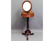 A 19thC. mahogany gentleman's dressing table with