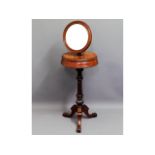 A 19thC. mahogany gentleman's dressing table with