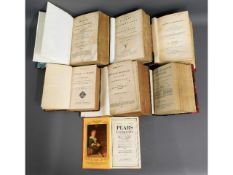 Book: Six dictionaries including 19thC. twinned wi