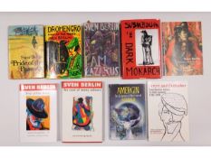 Book: Nine books relating to artist & author Sven