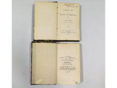 A Survey of Cornwall, vols I & II, 1838, some graf