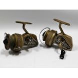 Two J.W. Young & Sons The Ambidex casting reels B6