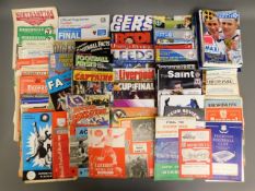 Approx. 140 programmes, magazines & ephemera relat