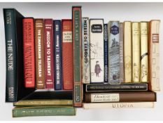 Book: A quantity of twenty one Folio Society hard