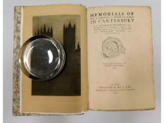 Book: Memorials of Canterbury Cathedral - C. Evele