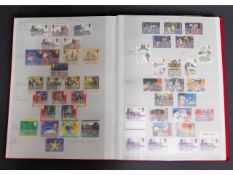 A 1976-1999 British stamp album, mostly mint including some high face value, face value of mint tota
