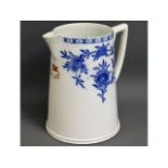A White Star Line porcelain water jug bearing comp
