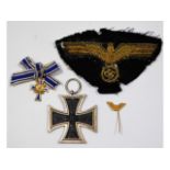 A WW2 German Nazi Third Reich Luftwaffe cloth badg