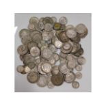 A quantity of pre-1947 coinage, 1050g