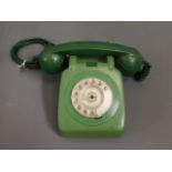 A 1970's dial telephone