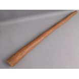 An Australian didgeridoo with incised decor, 54.5i