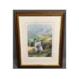 "Westie" - A framed hand signed Steven Townsend li