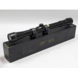 A boxed gun sight, Optima Model 9, 11.75in long