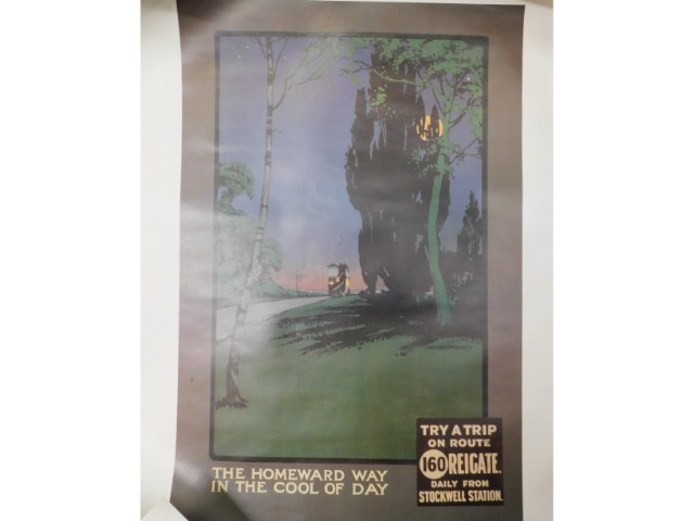 A quantity of six posters, some relating to travel