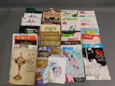 A quantity of magazines, programmes & ephemera rel