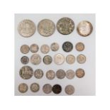 All bar one, pre-1947 British coinage including a