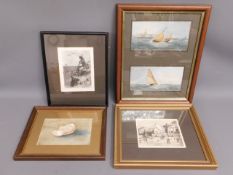 Three L. D. Symington watercolours, one signed & d