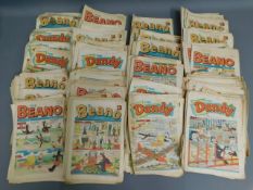 A large quantity of Beano & Dandy comics from 1960