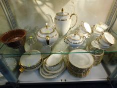 A seventy nine piece Rosenthal Aida porcelain dinn