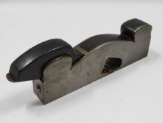 A Slater shoulder plane, stamped M. Slater, Maker,