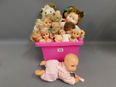 A quantity of 15 mixed dolls including Schoenau &