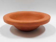 A c. 4thC. Roman terracotta bowl, 5.75in wide