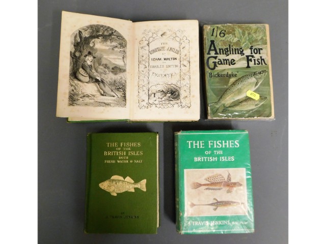 Book: The Complete Angler, Walton & Cotton 1853 Ne