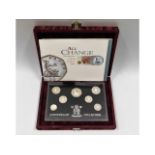A cased Royal Mint anniversary collection "All Cha